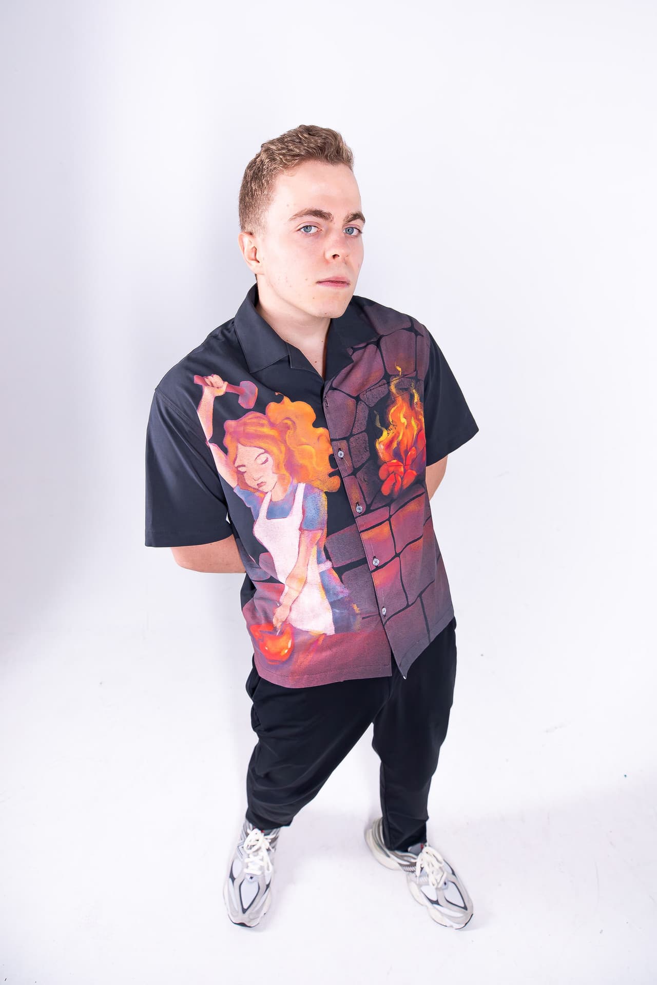 Purple Premium Shirt Front View