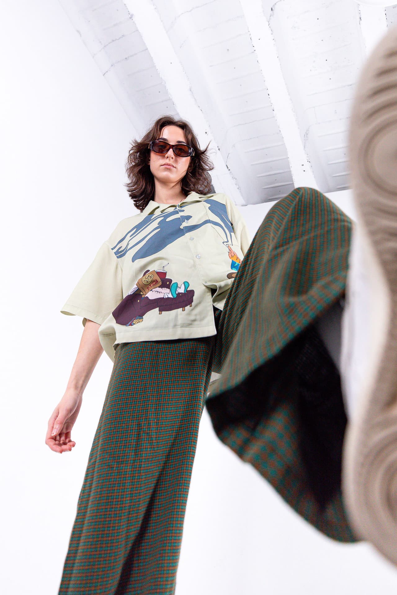 World is on fire - Front View